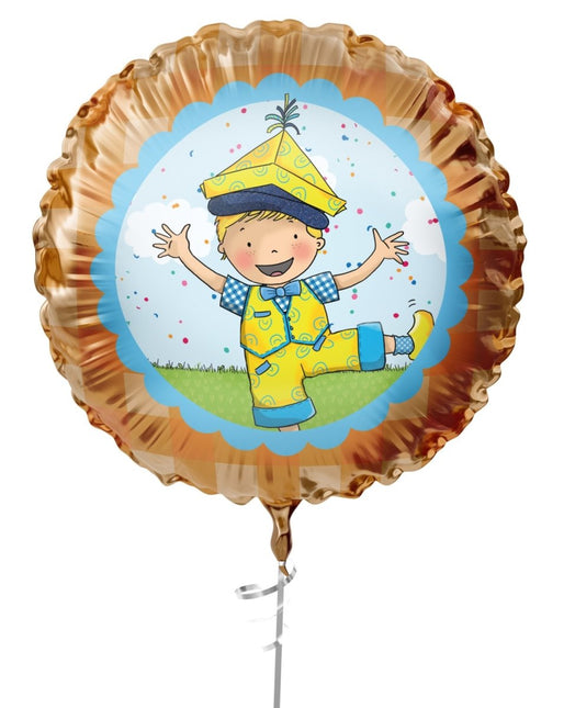 Folieballon Fien & Teun 45cm Leeg van Haza Witbaard koop je bij Partywinkel