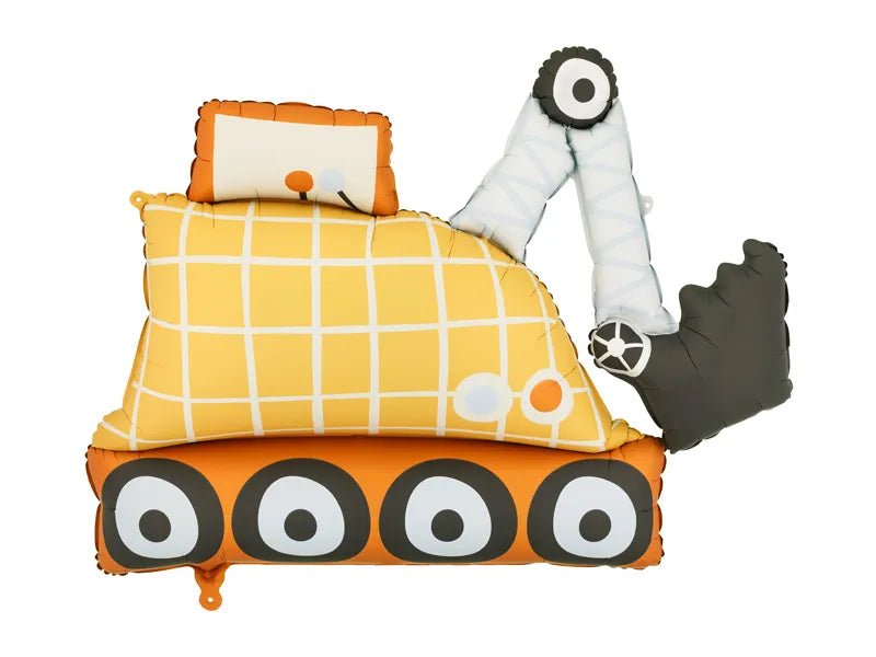 Folieballon Graafmachine, 93x68 cm, mix van Partydeco koop je bij Partywinkel