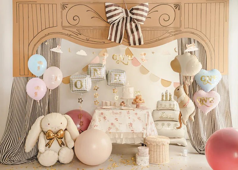 Folieballon Hart ''One'', 45 cm, lichtroze van Partydeco koop je bij Partywinkel