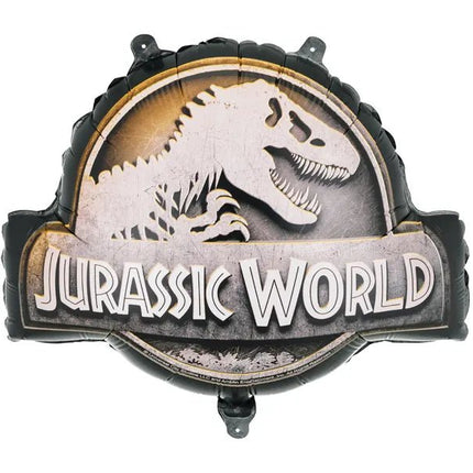 Folieballon Jurassic World - logo, 45 x 37 cm, mix van Partydeco koop je bij Partywinkel