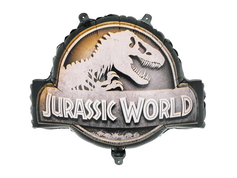 Folieballon Jurassic World - logo, 45 x 37 cm, mix van Partydeco koop je bij Partywinkel