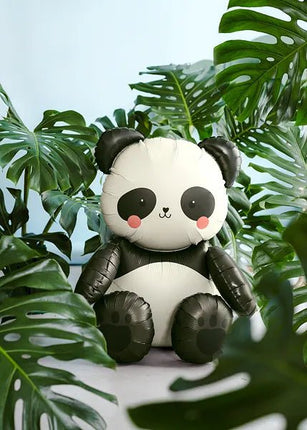 Folieballon Panda, 68x72 cm, mix van Partydeco koop je bij Partywinkel