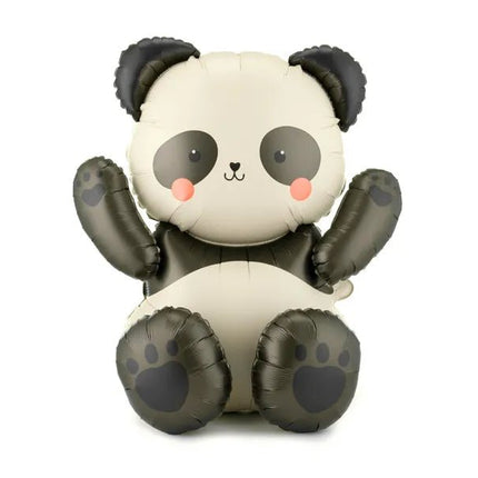 Folieballon Panda, 68x72 cm, mix van Partydeco koop je bij Partywinkel