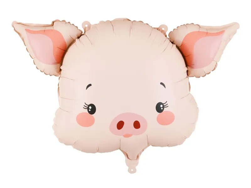 Folieballon Varken, 61x36 cm, mix van Partydeco koop je bij Partywinkel