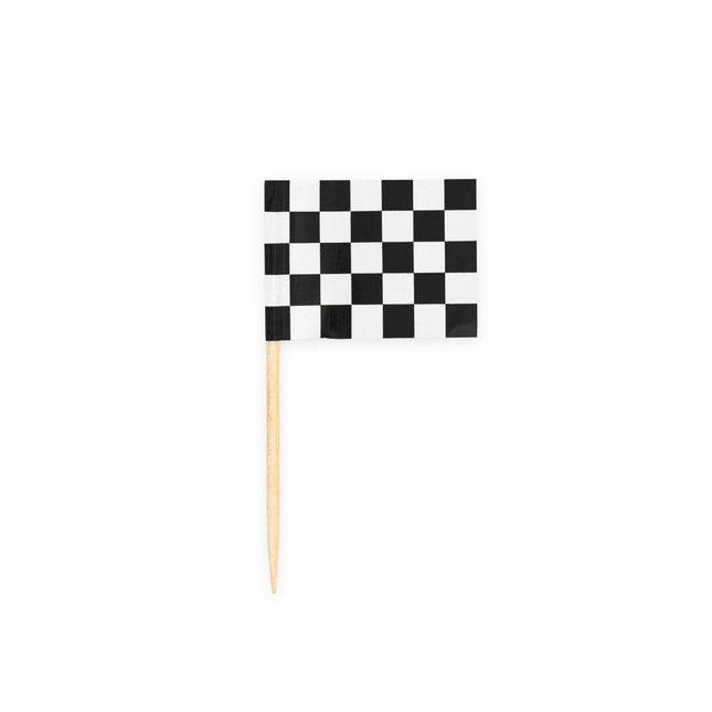 Formule 1 Cocktailprikkers Race 6cm 50st van WeFiesta koop je bij Partywinkel
