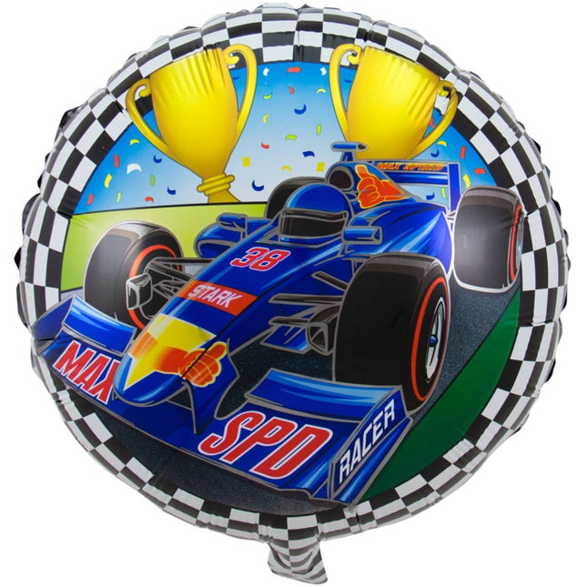 Formule 1 Folieballon - 45cm Leeg van Folat koop je bij Partywinkel
