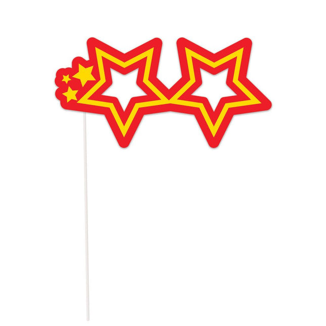 Foto Props Happy Birthday Accessoires 29,2cm 10 delig van Unique koop je bij Partywinkel