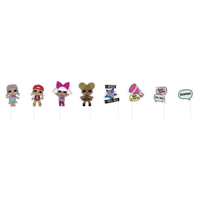 Foto Props LOL Surprise 8st van Unique koop je bij Partywinkel