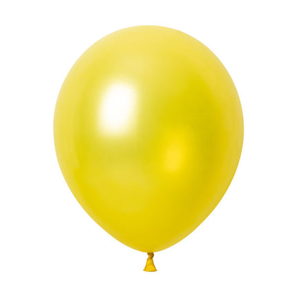 Gele Parelballonnen 30cm 50st