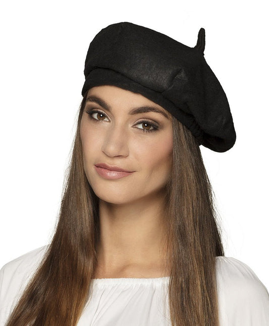 Franse Baret Zwart van Boland koop je bij Partywinkel