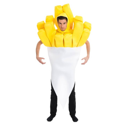 French Fries Costume for Adults, One Size