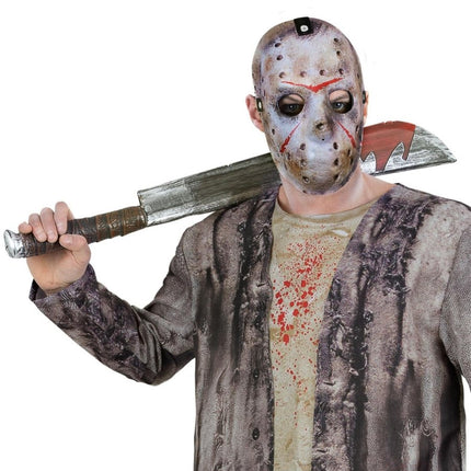 Friday The 13th, Jason Voorhees Machete & Mask Kit van Smiffys koop je bij Partywinkel