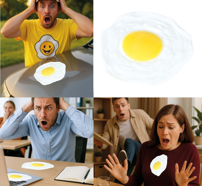 Fried egg latex van Fiestas Guirca koop je bij Partywinkel