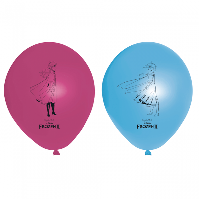 Frozen 2 Ballonnen 28cm 8st van Procos koop je bij Partywinkel