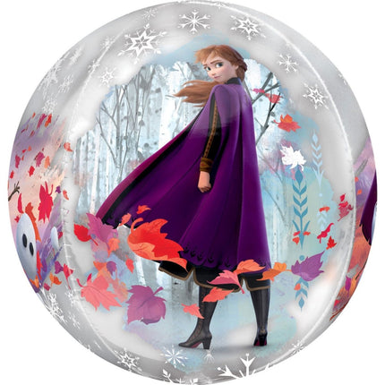 Frozen 2 Helium Ballon Bal 40cm leeg van Anagram koop je bij Partywinkel