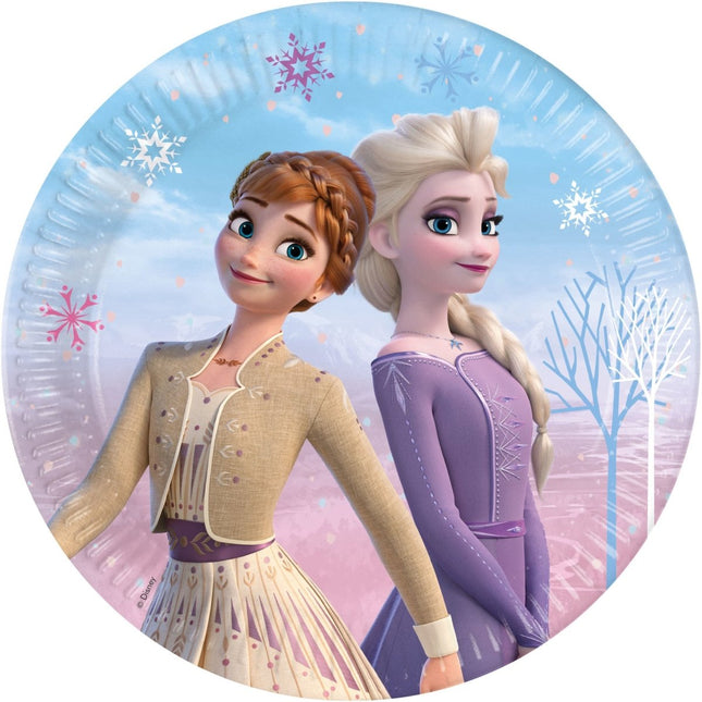 Frozen 2 Wind Spirit Borden 23cm 8st van Procos koop je bij Partywinkel