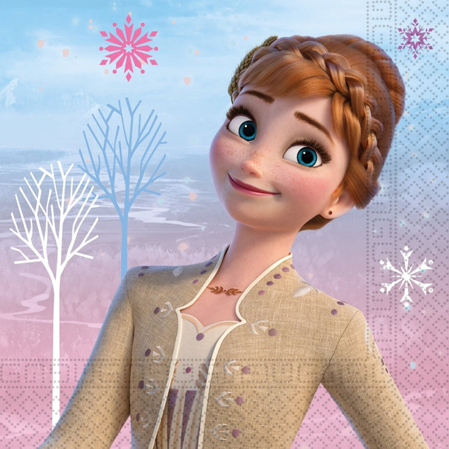 Frozen 2 Wind Spirit Servetten 33cm 20st van Procos koop je bij Partywinkel