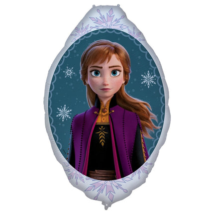 Frozen Helium Ballon Anna Leeg 90cm van Procos koop je bij Partywinkel