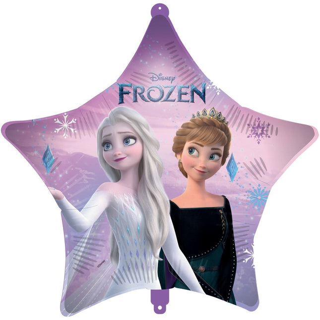 Frozen Helium Ballon Ster Leeg 46cm van Procos koop je bij Partywinkel