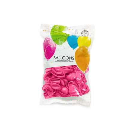 Fuchsia Ballonnen 13cm 100st van WeFiesta koop je bij Partywinkel