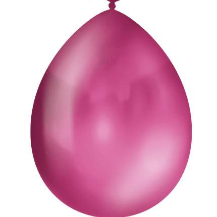 Fuchsia Ballonnen Metallic 30cm 50st van Paper Dreams koop je bij Partywinkel