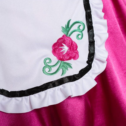 Fuchsia Dirndl Jurk Oktoberfest Fay van Partychimp koop je bij Partywinkel