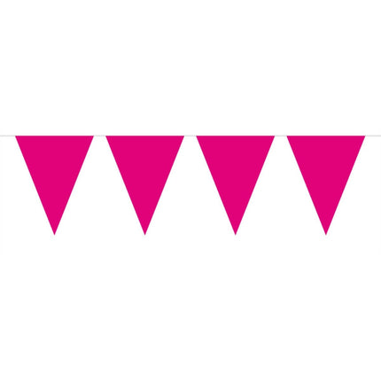Fuchsia Vlaggenlijn 10m van Folat koop je bij Partywinkel
