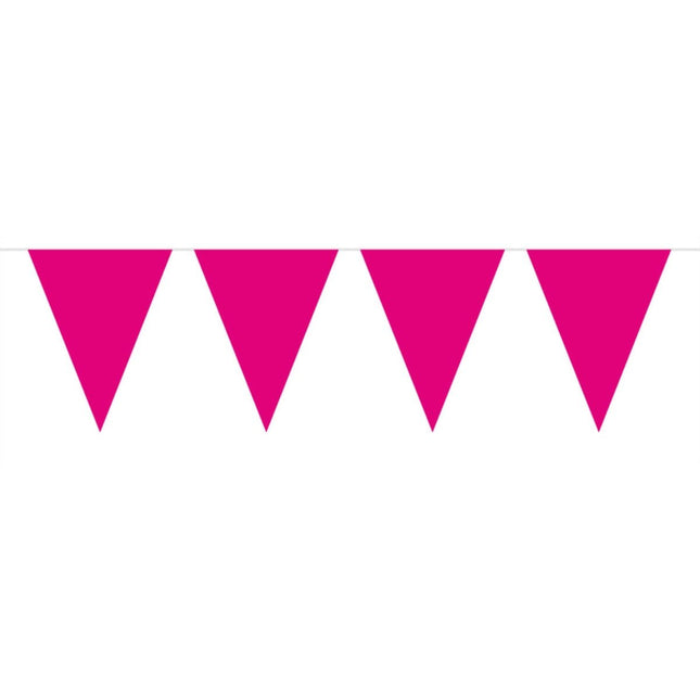 Fuchsia Vlaggenlijn 10m van Folat koop je bij Partywinkel