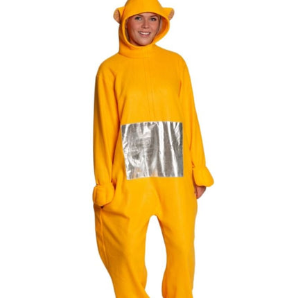 Fun Kostuum Geel van Partychimp koop je bij Partywinkel