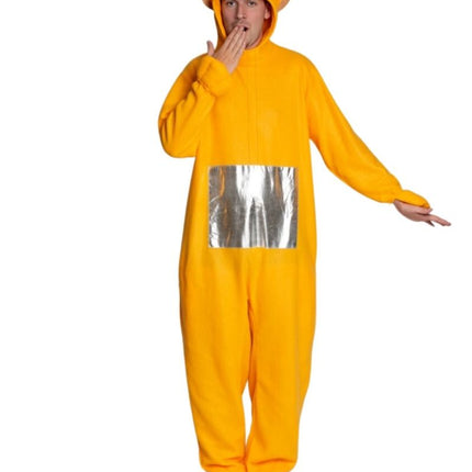 Fun Kostuum Geel van Partychimp koop je bij Partywinkel