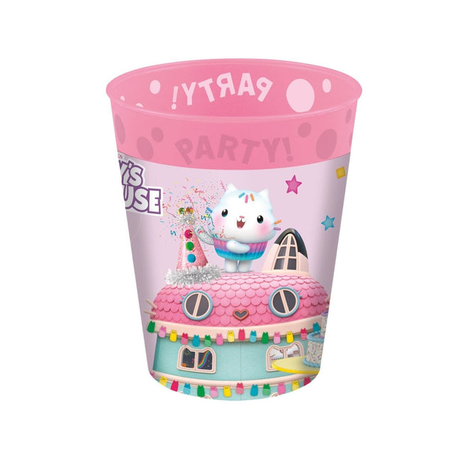 Gabby'S Dollhouse Beker Herbruikbaar 250ml van Procos koop je bij Partywinkel