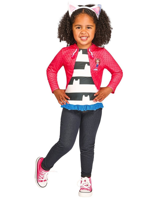 Gabby's Dollhouse Top And Headband Kostuum Meisjes van Rubies koop je bij Partywinkel