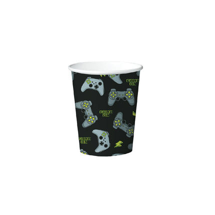 Gaming Party Bekers 210ml 8st van WeFiesta koop je bij Partywinkel