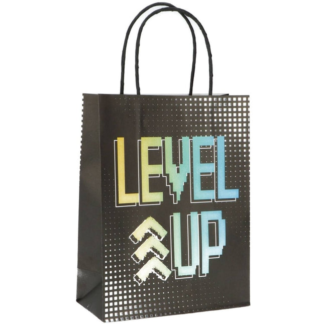 Gaming Party Cadeautasje Happy Birthday 27cm 6st van Folat koop je bij Partywinkel