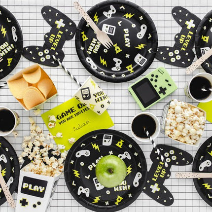 Gaming Party Servetten 16cm 12st van Partydeco koop je bij Partywinkel