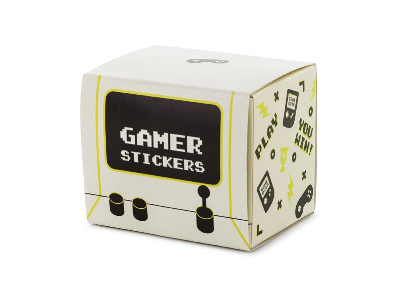 Gaming Party Stickers van Partydeco koop je bij Partywinkel