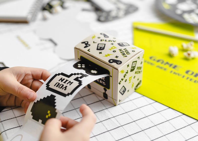 Gaming Party Stickers van Partydeco koop je bij Partywinkel