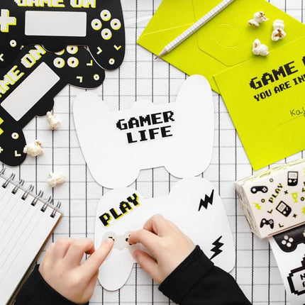 Gaming Party Stickers van Partydeco koop je bij Partywinkel