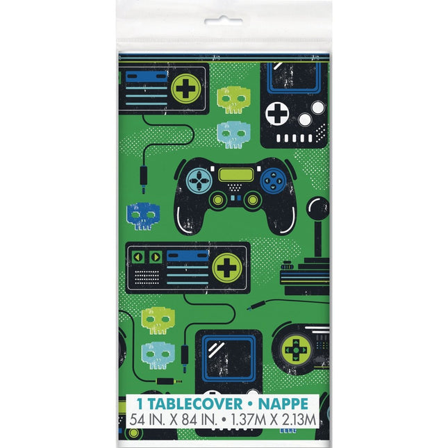 Gaming Party Tafelkleed van Unique koop je bij Partywinkel
