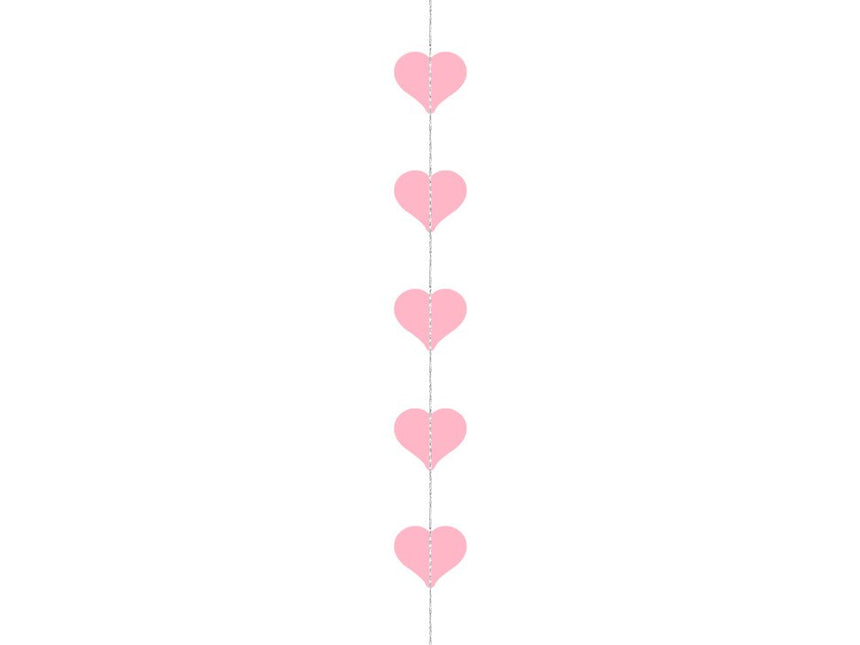 Hartjes Slinger Roze 3,5m van Partydeco koop je bij Partywinkel