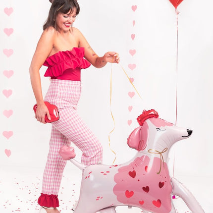 Hartjes Slinger Roze 3,5m van Partydeco koop je bij Partywinkel