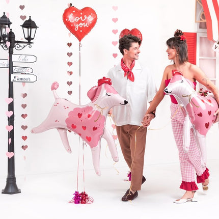 Hartjes Slinger Rose Goud 3,5m van Partydeco koop je bij Partywinkel