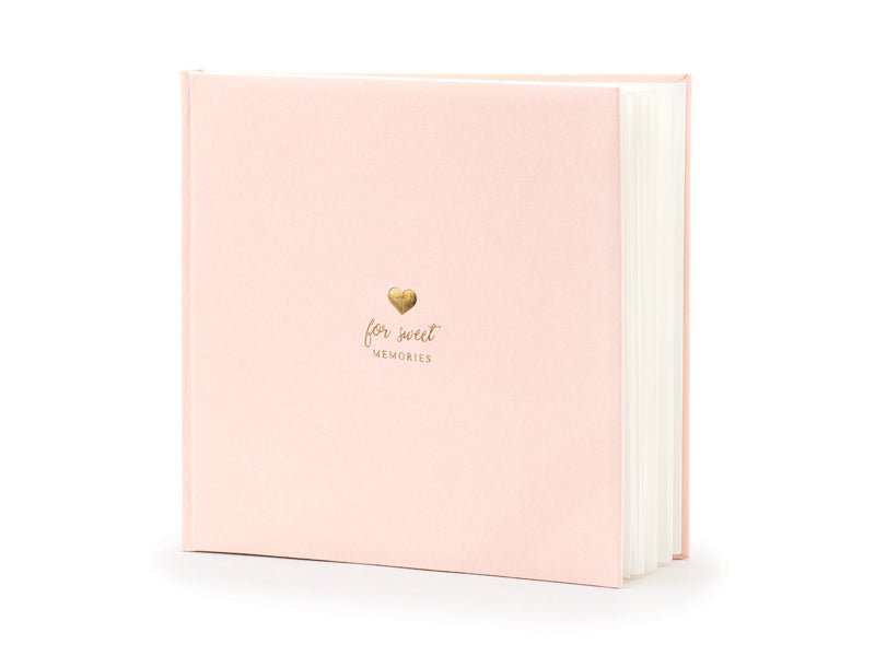 Gastenboek Sweet Memories 20,5cm van Partydeco koop je bij Partywinkel