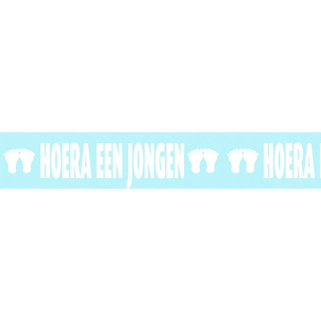 Geboorte Afzetlint Jongen 15m van Folat koop je bij Partywinkel