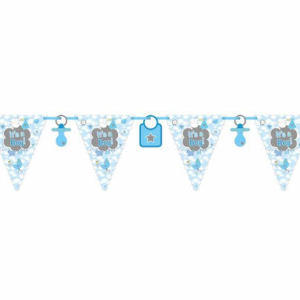 Geboorteslinger Jongen It's A Boy 6m van Folat koop je bij Partywinkel