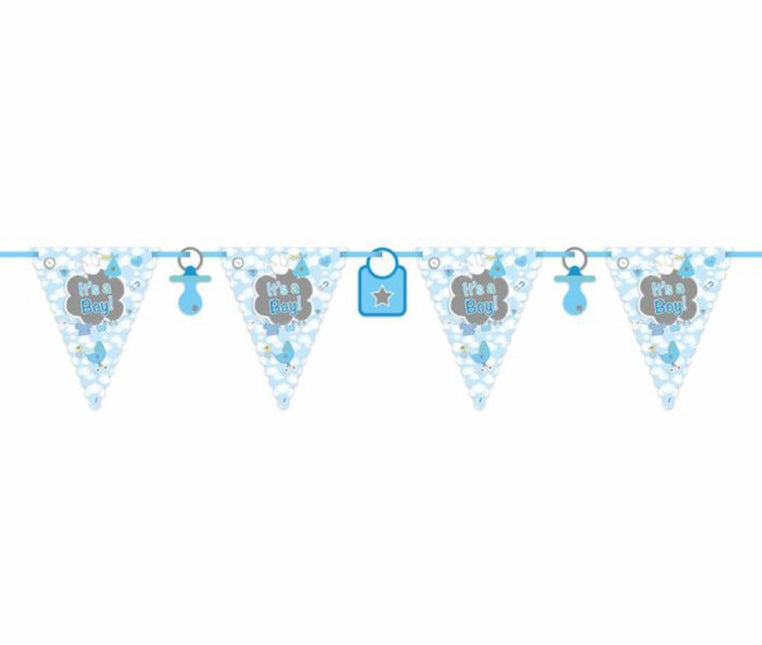 Geboorteslinger Jongen It's A Boy 6m van Folat koop je bij Partywinkel