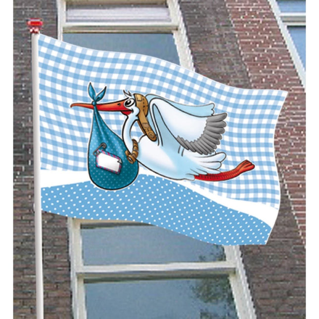 Geboortevlag Jongen 90cm van Folat koop je bij Partywinkel