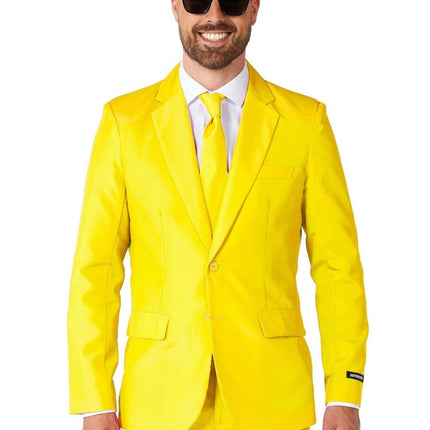 Geel Pak Heren Suitmeister van Suitmeister koop je bij Partywinkel