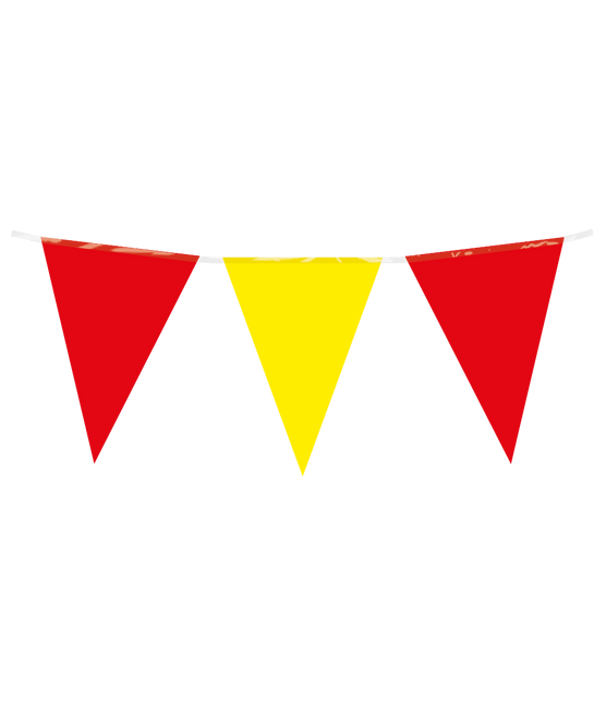 Geel Rode Slinger 10m van Paper Dreams koop je bij Partywinkel