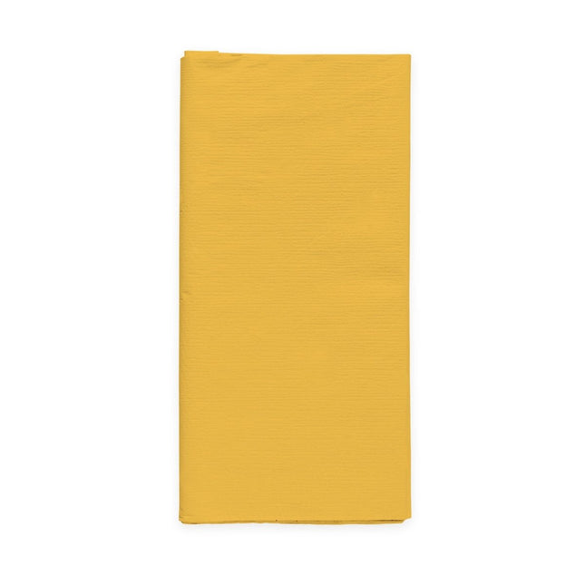 Geel Tafelkleed Papier 1,8m van WeFiesta koop je bij Partywinkel